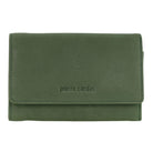 Pierre Cardin Ladies Leather RFID Tri-fold Wallet in Sage