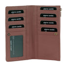 Pierre Cardin Ladies’ Genuine Leather Bi-Fold Wallet in Rose