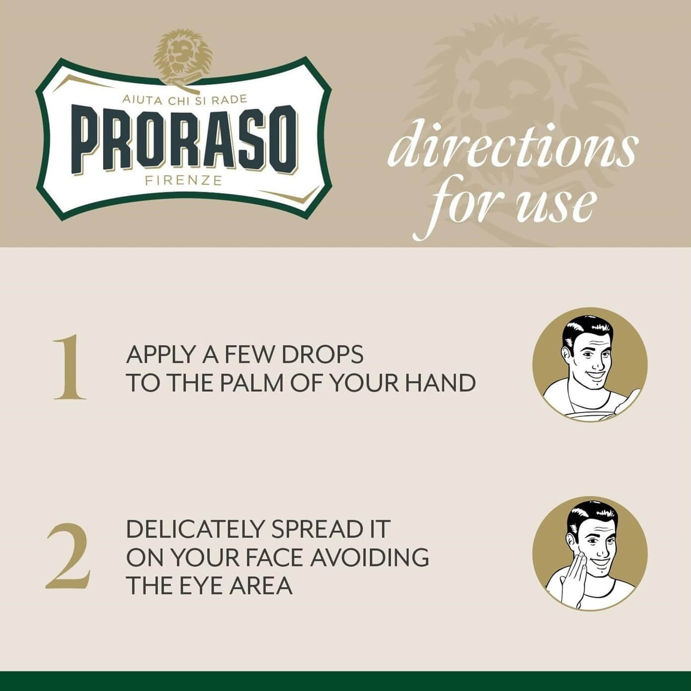 PRORASO Aftershave Lotion Refreshing 