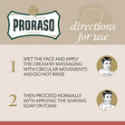 PRORASO Pre/After Shave Cream Protects and Moisturisers 