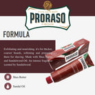 Comoy Shave Set with Proraso Cream Gift Bundle