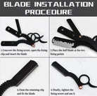 Mini Straight Edge Shave Razor