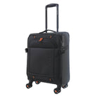 REEBOK PRO 54cm CABIN Leather Film Soft Shell Case in Black
