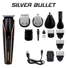 Silver Bullet Secret Service 11-In-1 Grooming Trimmer Kit
