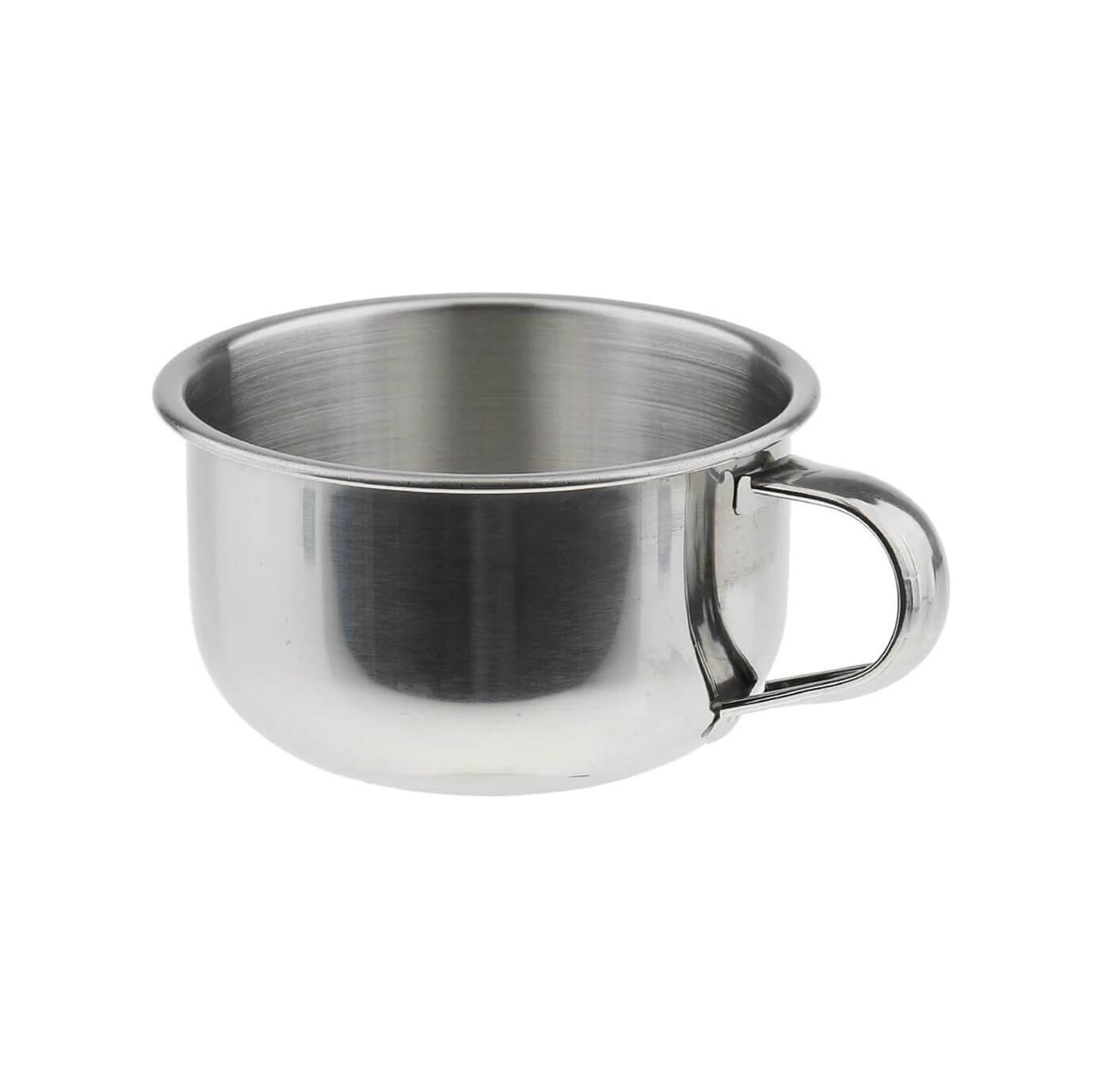 Stainless Steel Shave Bowl with Handle