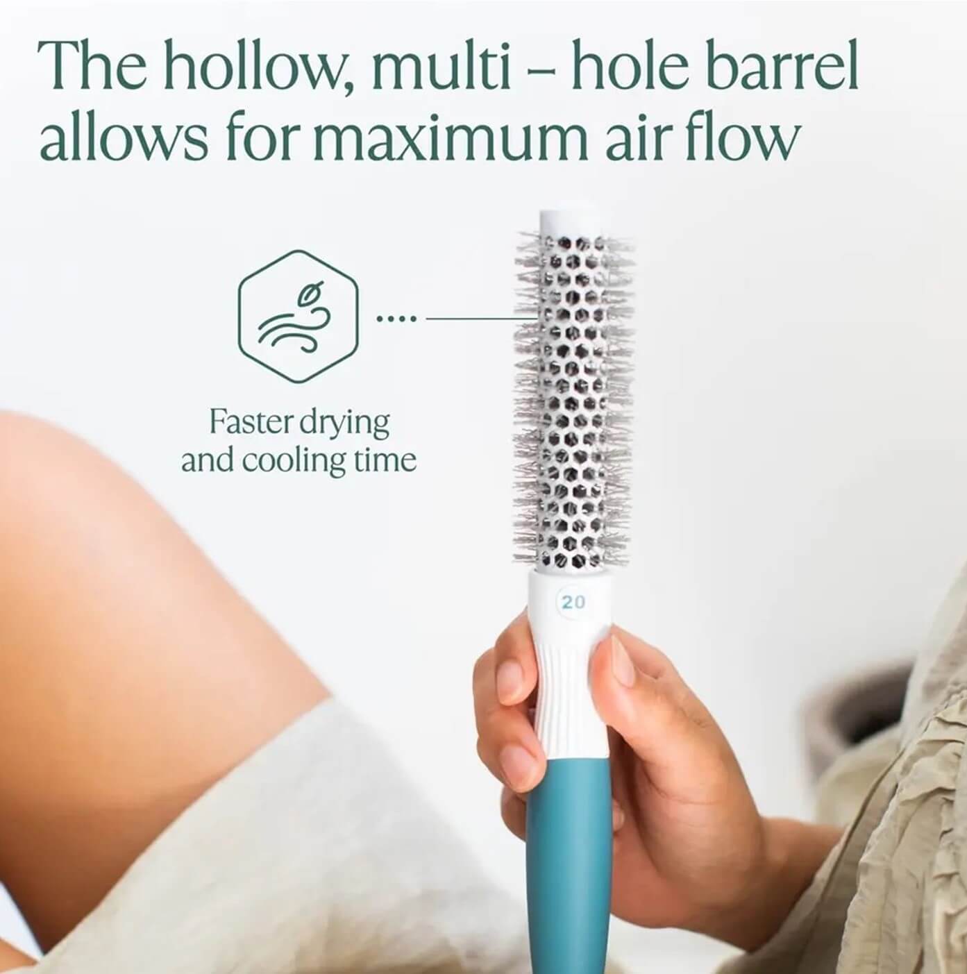 Thermal Ceramic Tech Nano Ion Hairbrush 