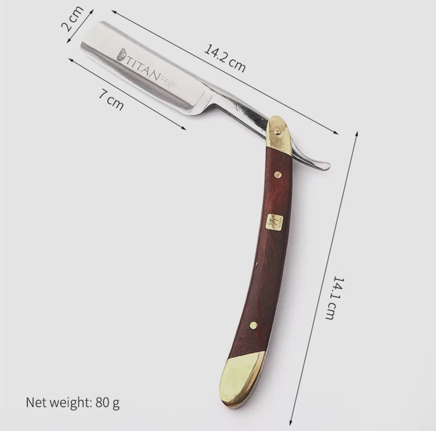 TITAN Genuine Cutthroat Razor Kit