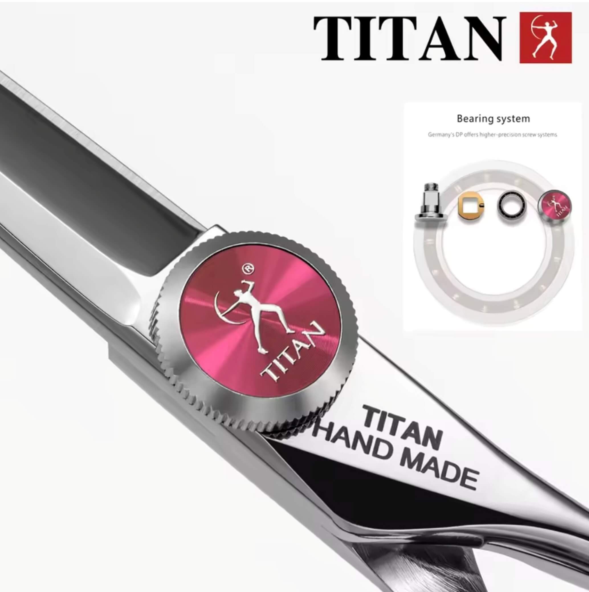 Titan 7 Inch Professional Barber Scissors Handmade Salon Scissor