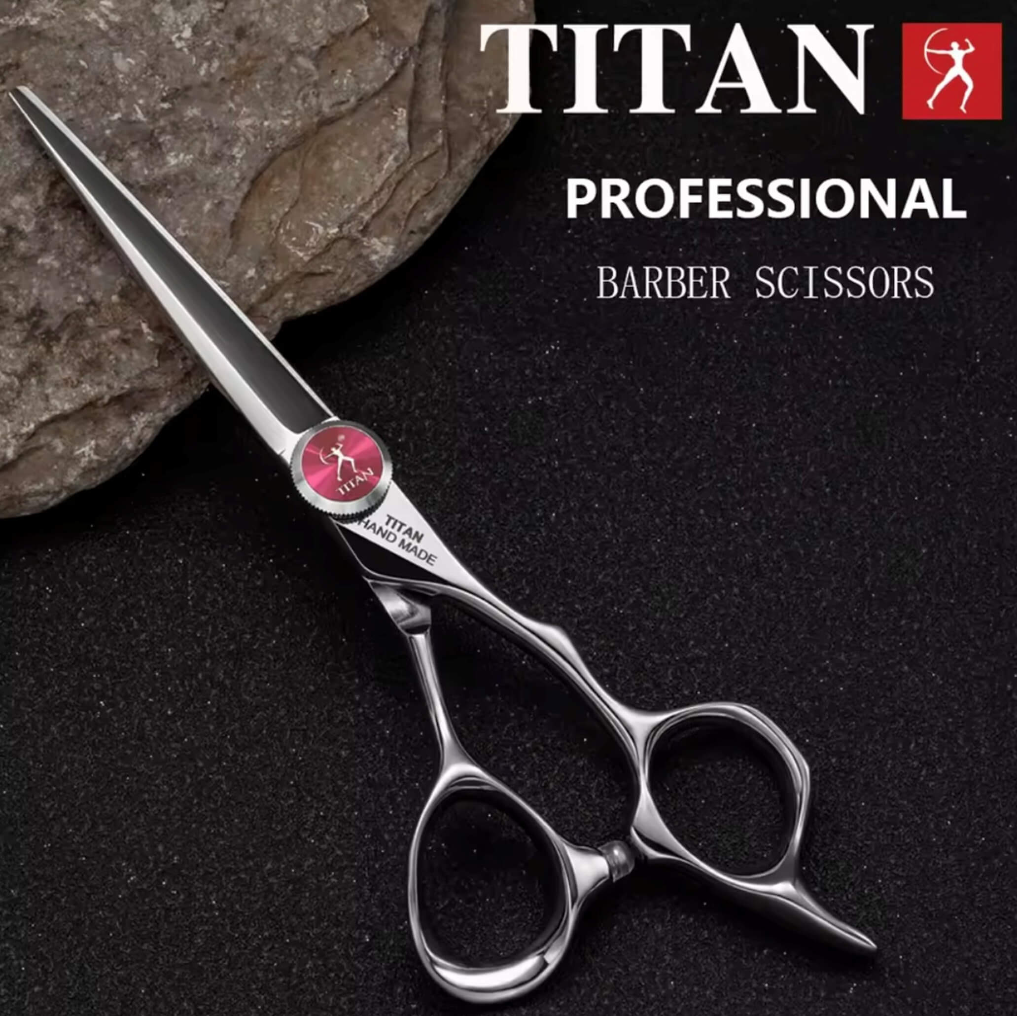 Titan 7 Inch Professional Barber Scissors Handmade Salon Scissor