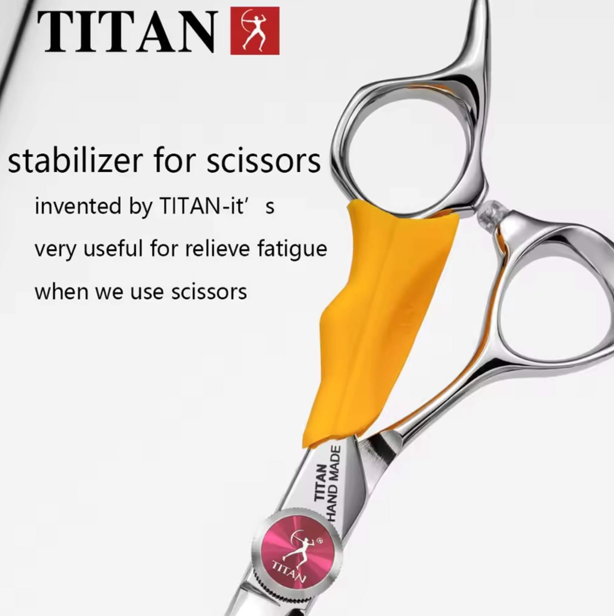 Titan 7 Inch Professional Barber Scissors Handmade Salon Scissor