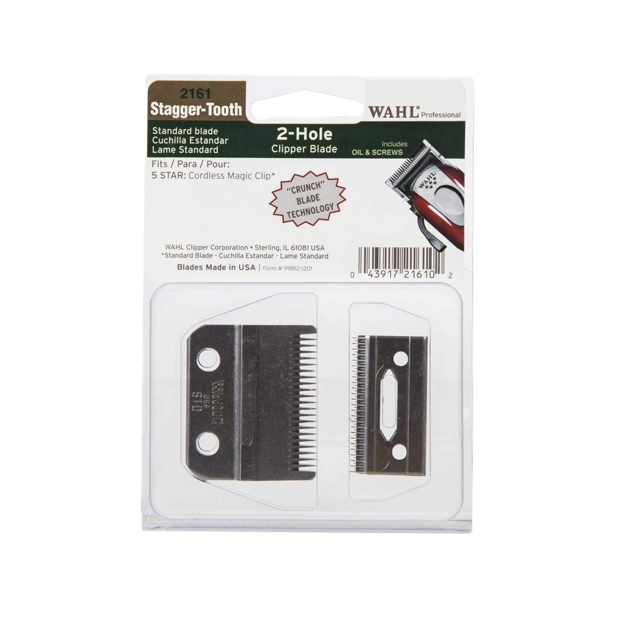Wahl Professional Stagger-Tooth Blade Set